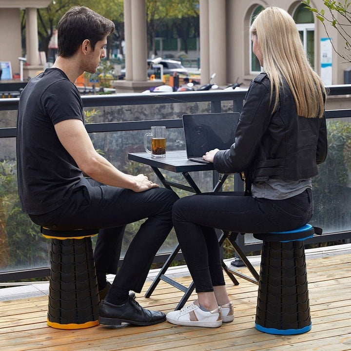 Karnz | Easysit - Kompakter und faltbarer Hocker - praktisch und stilvoll