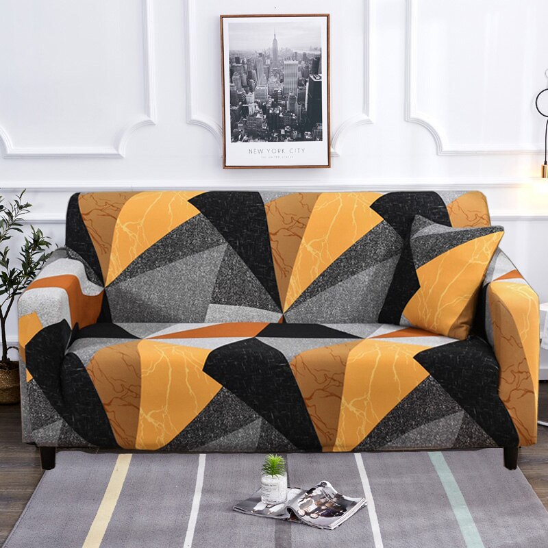 Modern rutschfeste bunte elastische Sofabezug | Karnz