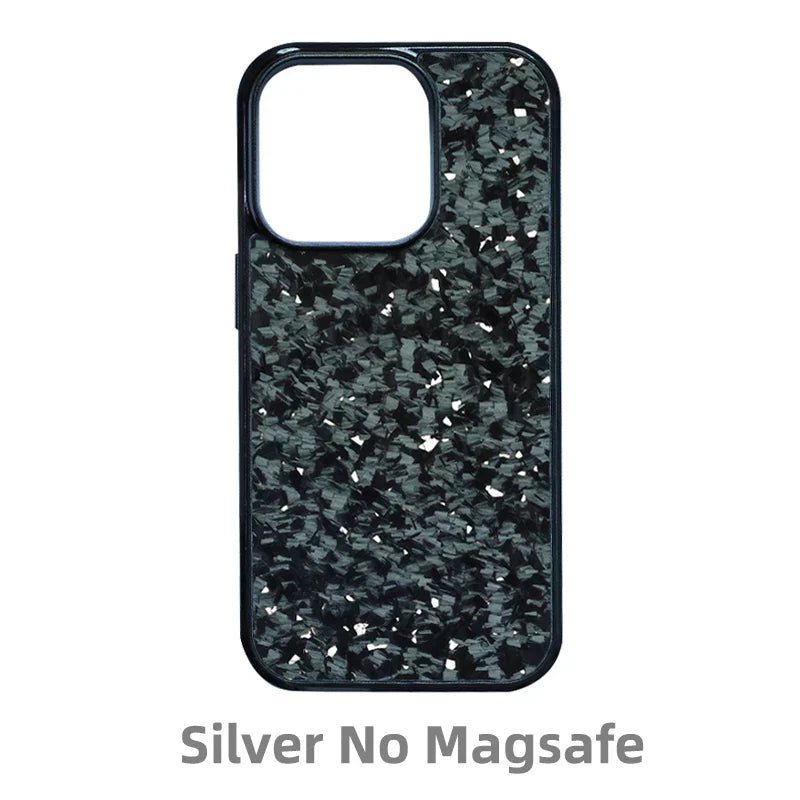 Magsafe Carbonfaser-Stoßfeste iPhone-Hülle