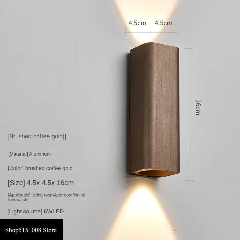 LumiGlow - Stilvolle LED-Wandlampe mit Warm- und Kaltlicht | Karnz