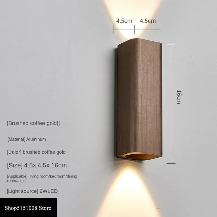 LumiGlow - Stilvolle LED-Wandlampe mit Warm- und Kaltlicht | Karnz