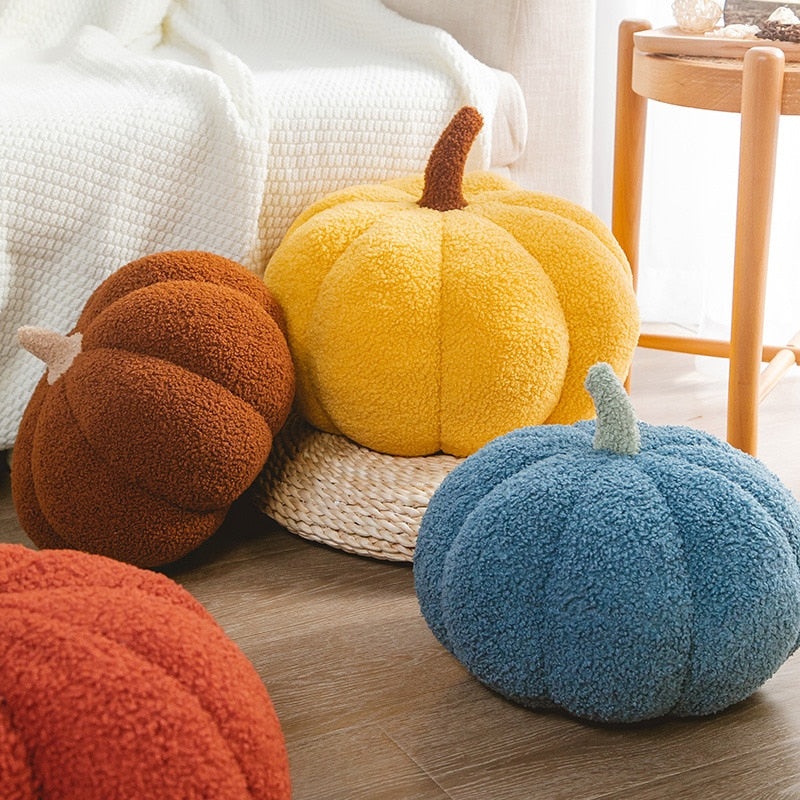 Weiche Kürbis Plüsch Halloween Kissen