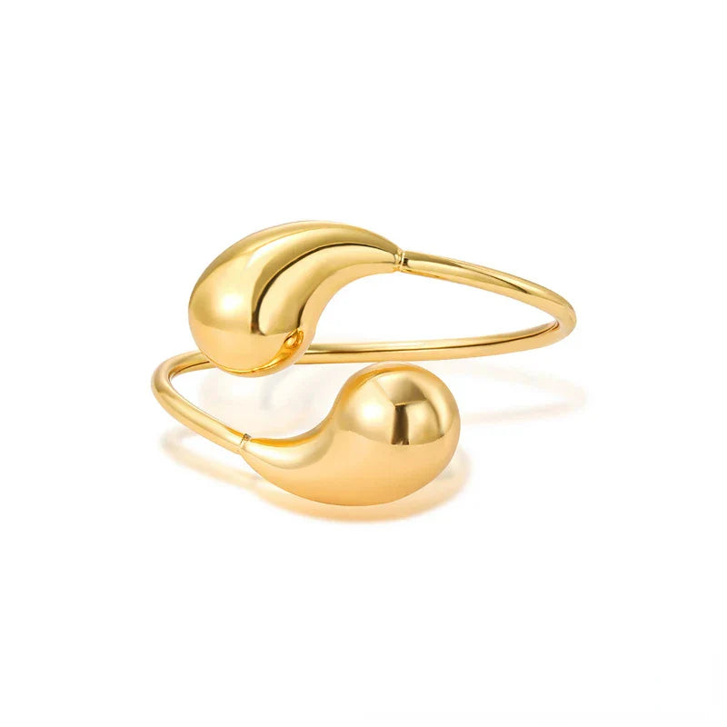 Karnz | Bold Wasser Tropfen Bangle Armband