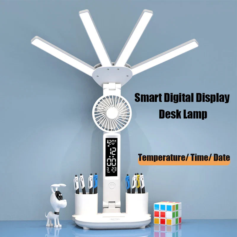 Multifunktionale 3 in 1 Schreibtisch LED Lampe | Karnz
