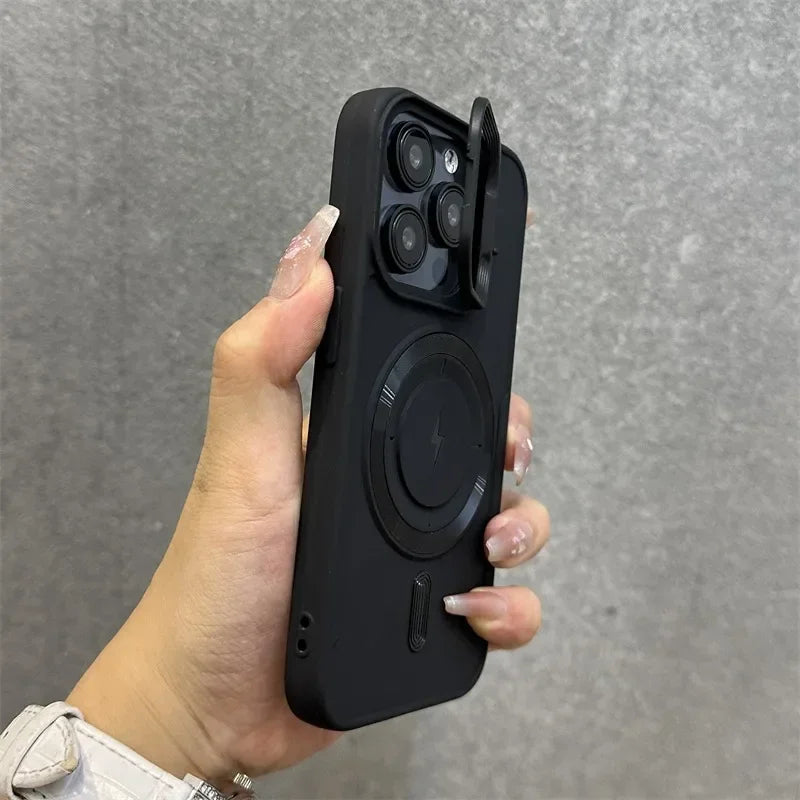 Karnz | Magnetische weiche Handgelenk Halter Linse Abdeckung iPhone Hülle