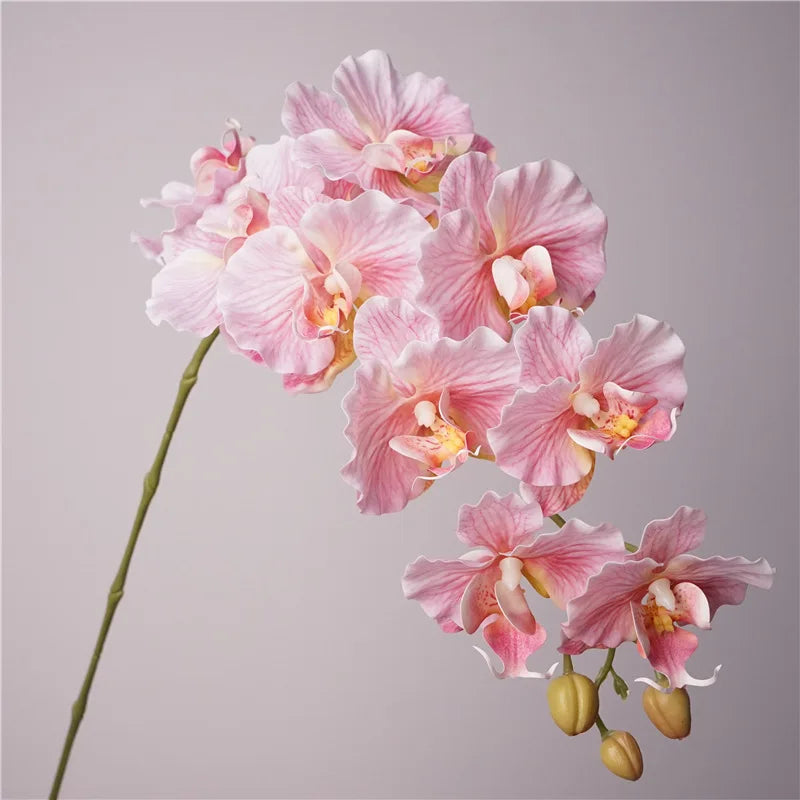 9-köpfige künstliche Phalaenopsis-Blume
