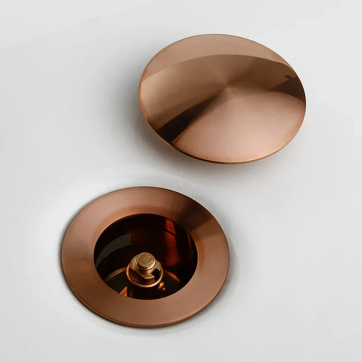 Bagnolux Roségold Waschbeckenablaufventil Karnz
