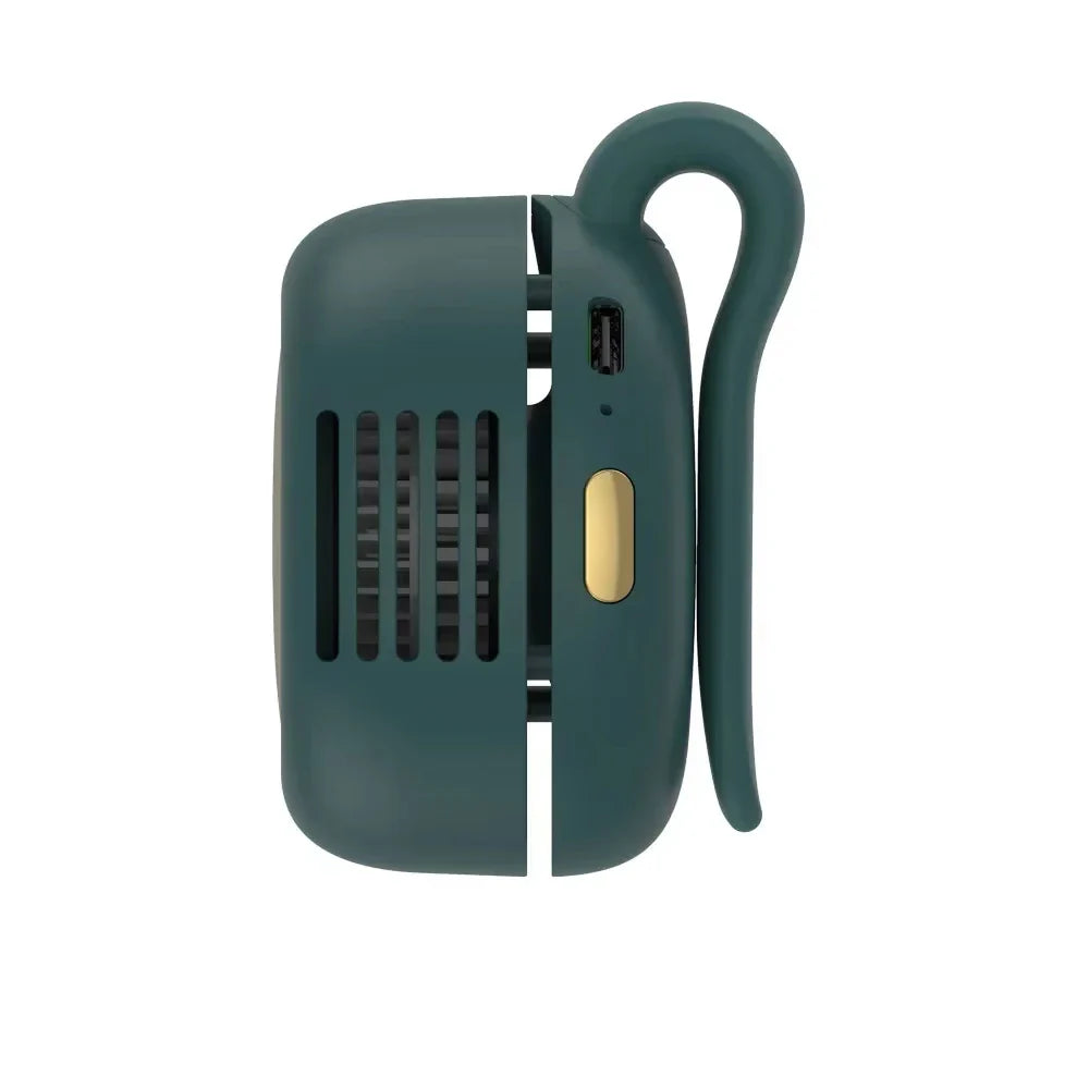 Tragbarer Mini-Handheld bladeless Ventilator – Wiederaufladbarer Clip-On Taille- oder Desktop-Ventilator für Outdoor-Belüftung | Karnz