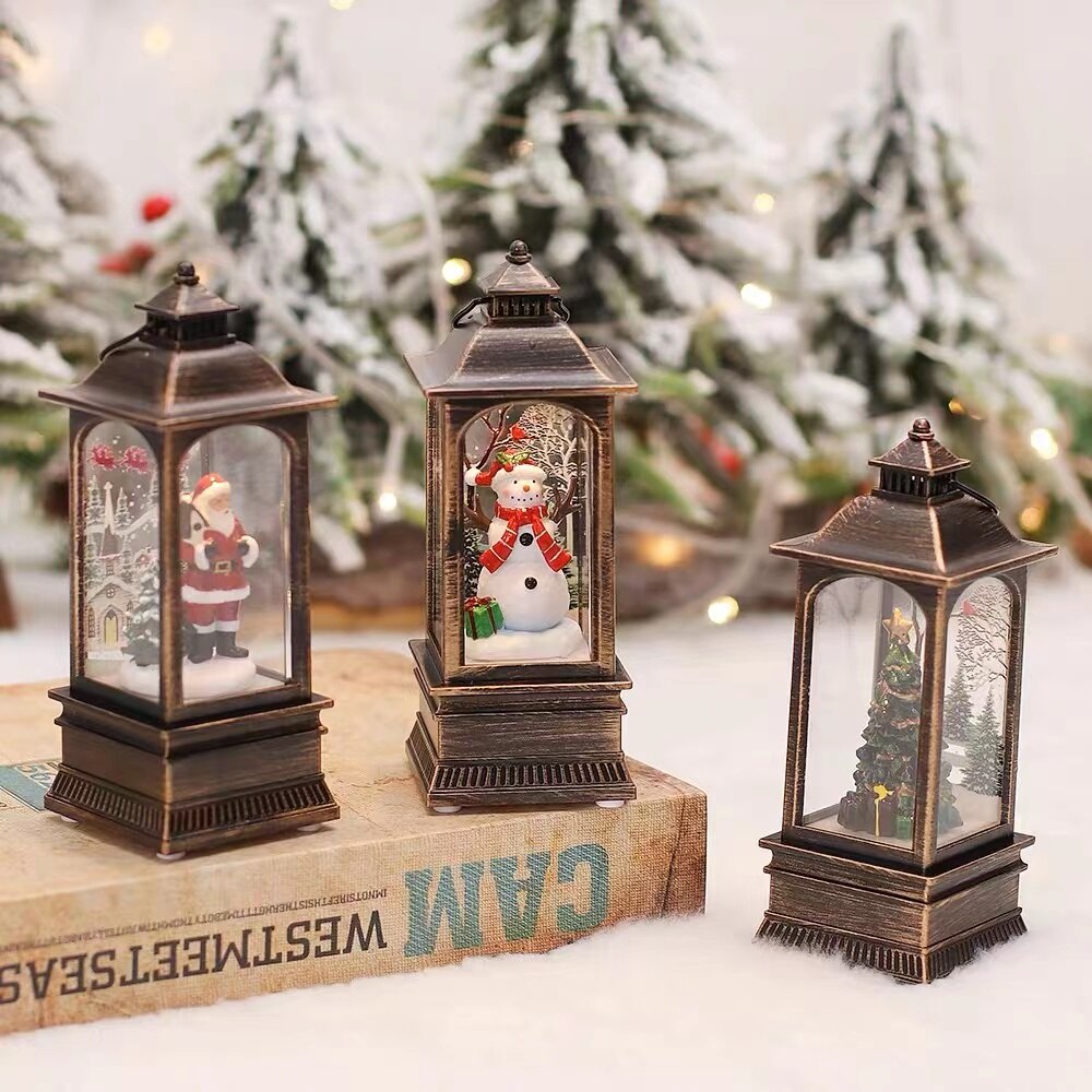 Retro Mini Weihnachtslaterne