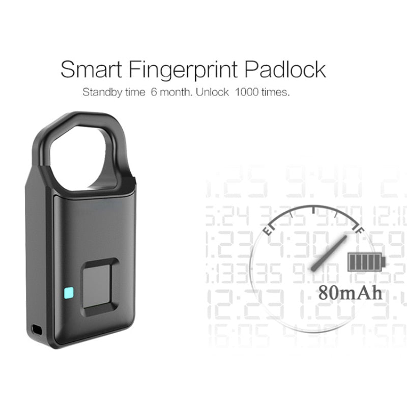 Touch Guard Smart Fingerprint Waterproof Secure Lock | Karnz