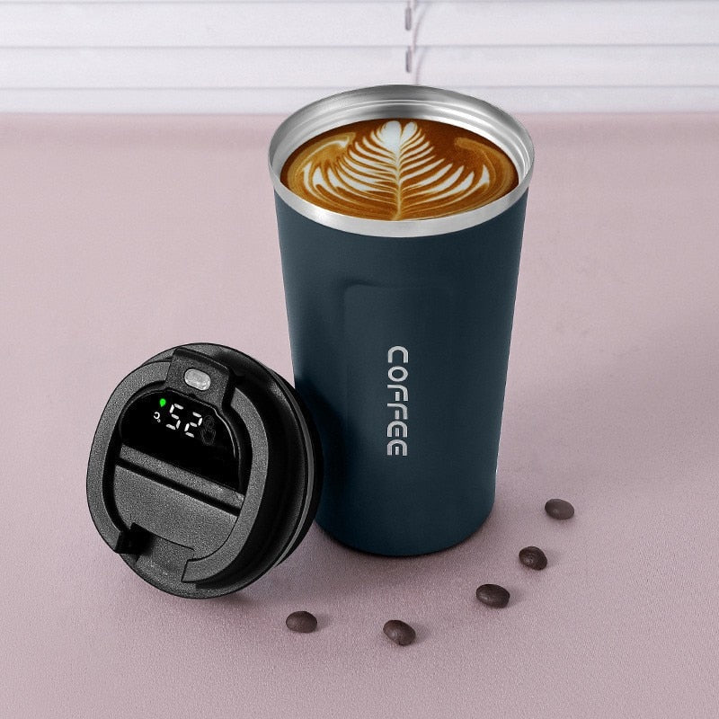 LED-Temperaturanzeige Smart Thermoskaffee Becher | Karnz
