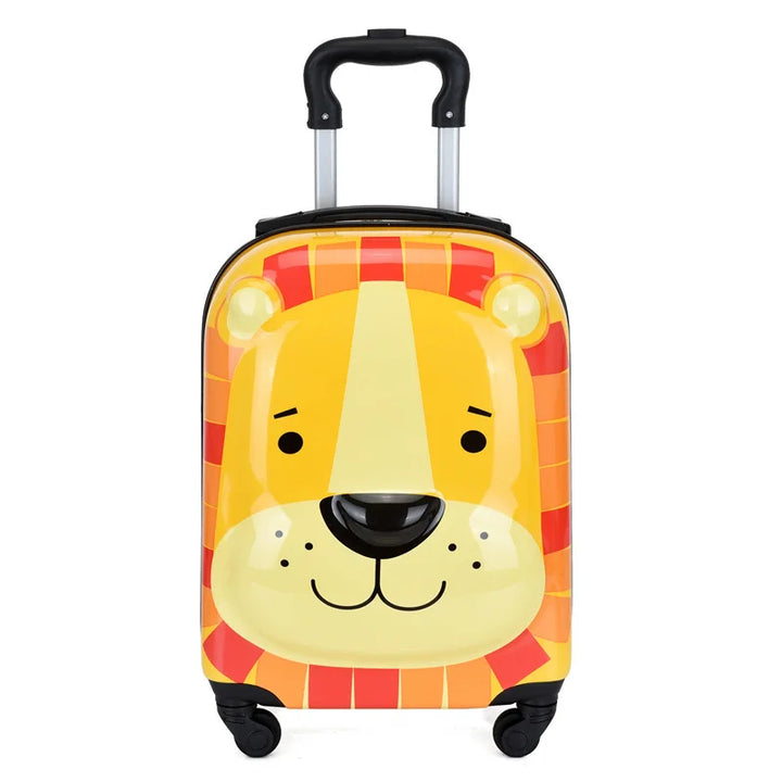 Sydney Kinderkoffer – 3D Tier Trolley mit 360° Rädern und verstellbarem Griff | Leicht und stoßsicher | Karnz