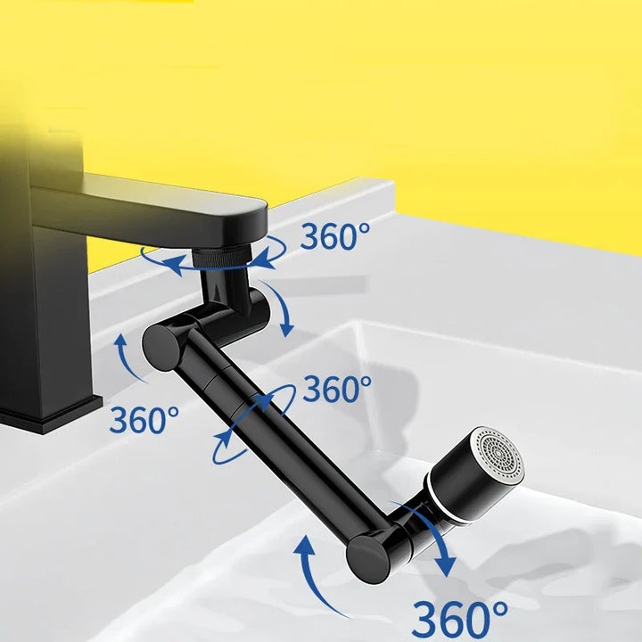 FlexiFlow 360° drehbarer und ausziehbarer Wasserhahnkopf Karnz