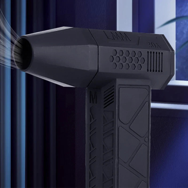 Hochgeschwindigkeits-Turbofan | Gewaltiger Ventilator mit hohem Luftvolumen | Bürstenloses Ladegerät Tragbarer Außenventilator für Autos | Karnz