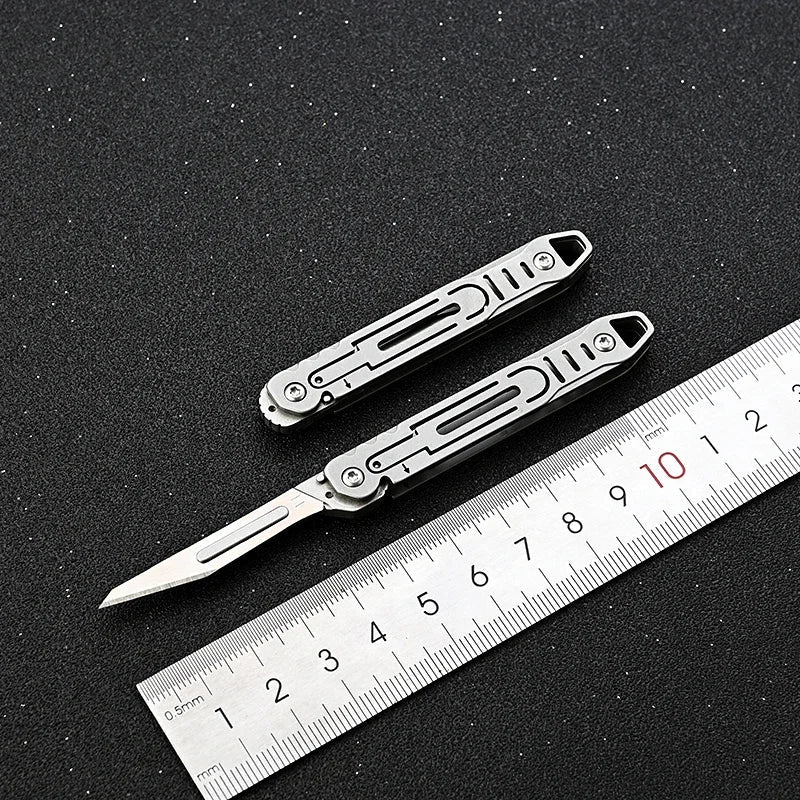 Karnz | Austauschbare Klingen Faltbares EDC-Messer