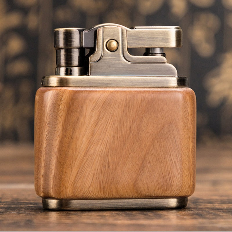 Holz Vintage Funken Petroleum Feuerzeug | Karnz