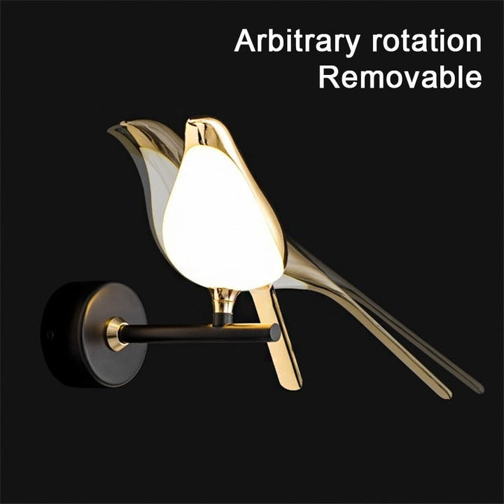 Karnz | Moderne nordische Wandvogel Lampe
