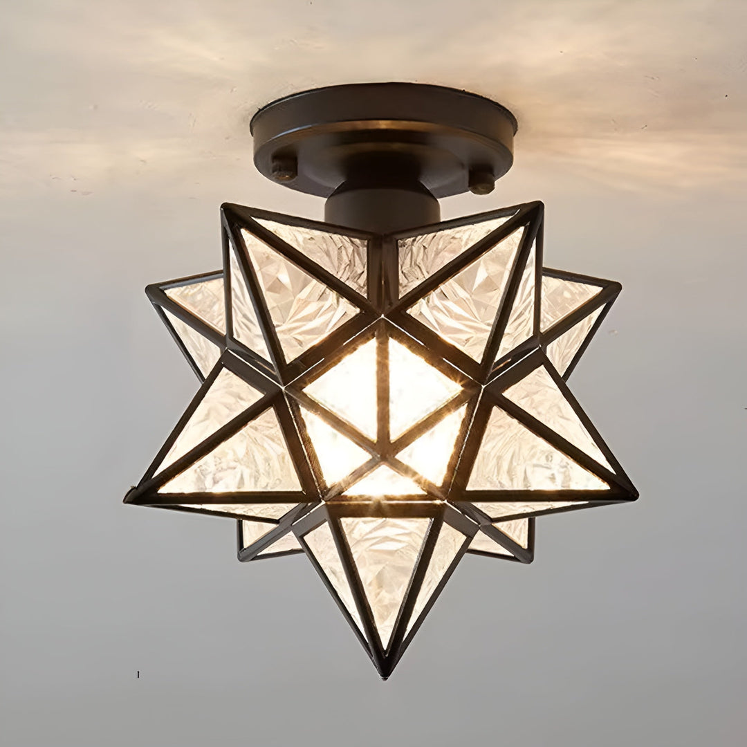 HaloStar Light – Elegante LED-Sternenleuchte für die Decke