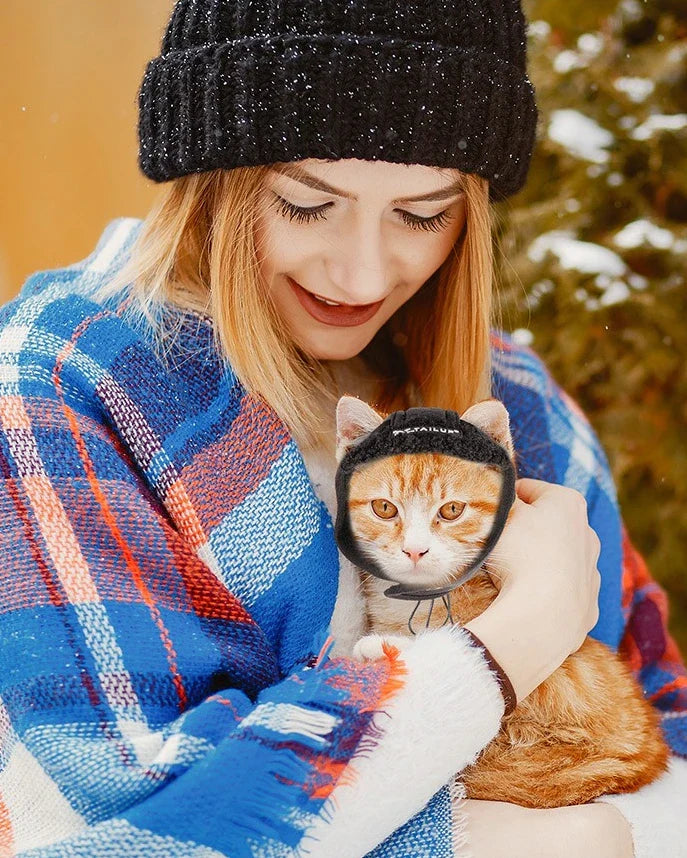 Winter-Pilotmütze für Haustiere warm und bequem Karnz