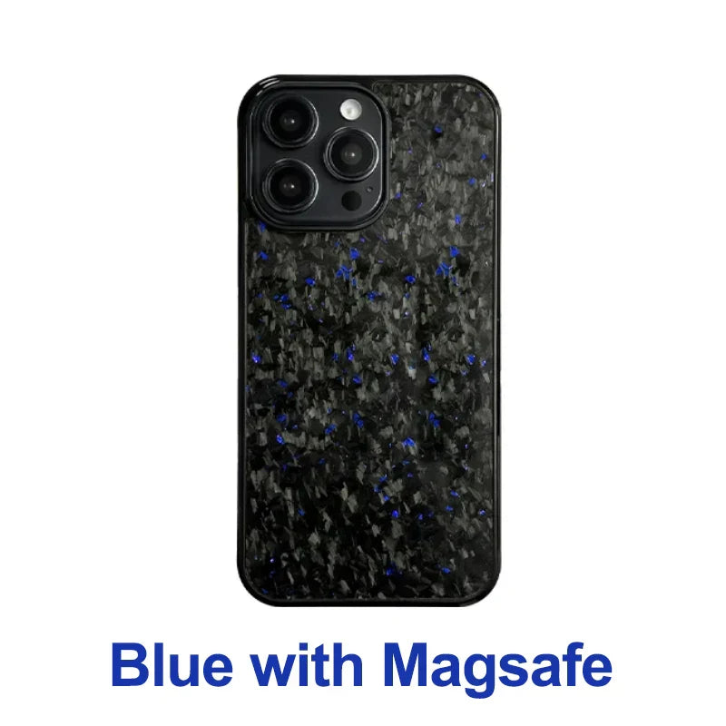 Magsafe Carbonfaser-Stoßfeste iPhone-Hülle