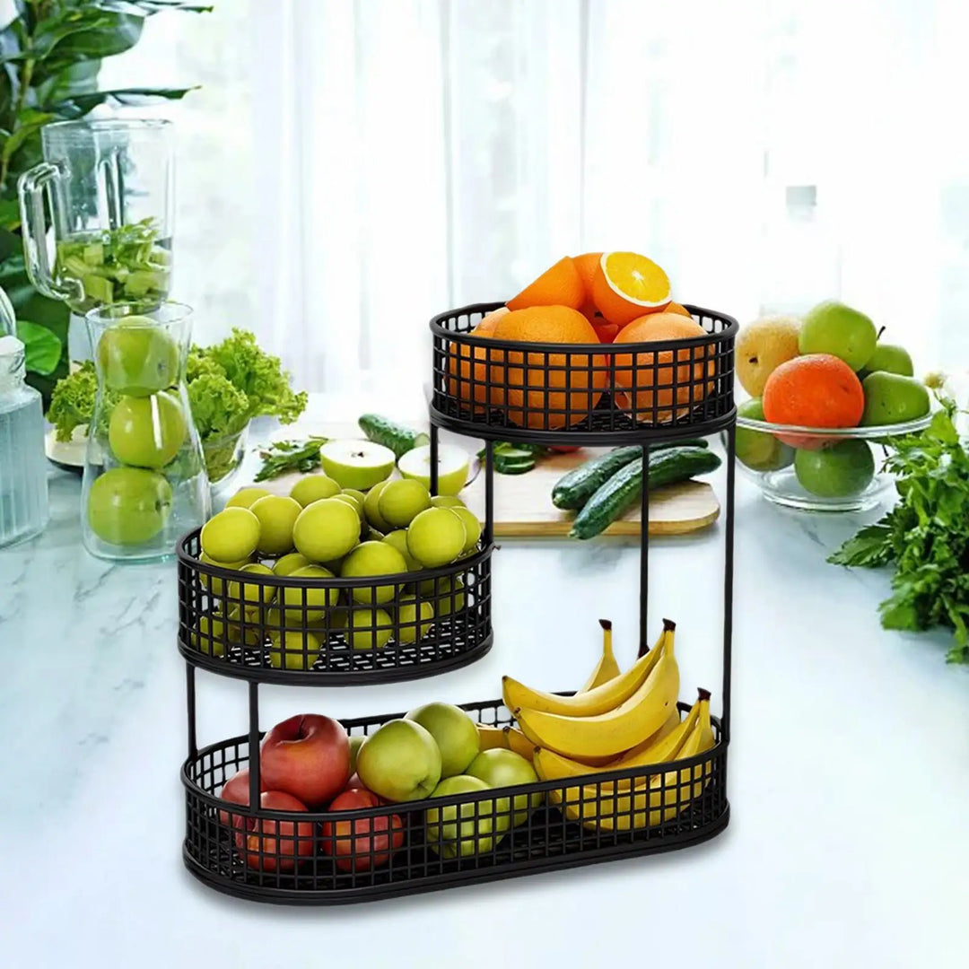 FruitElegance – Metall Drahtkorb für Obst & Gemüse Karnz