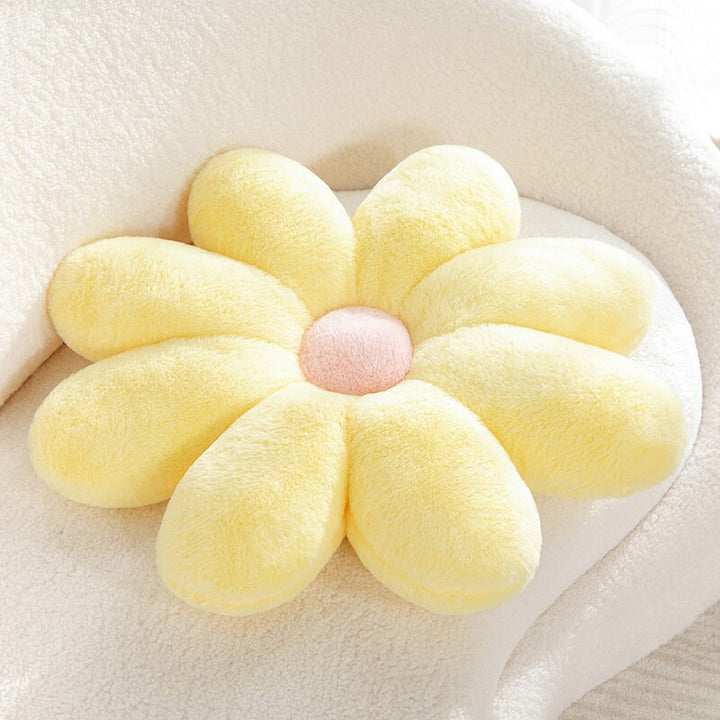 Fluffy Daisy Kissen - Pastell | Karnz