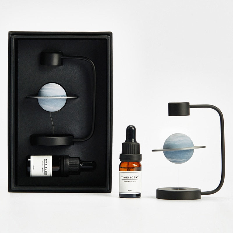 Schwebender Saturn Kosmische Aromatherapie TaBowlifte Dekor