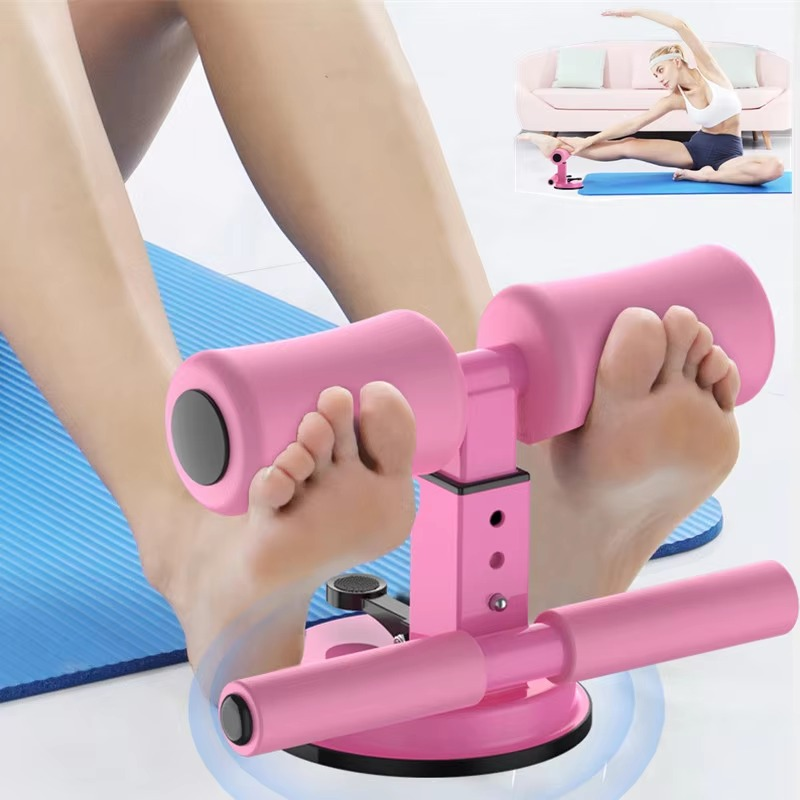Verstellbare Sit-up-Stange mit Saugfuß für Core- und Ganzkörpertraining