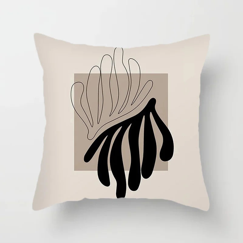 Moderne Kunst Abstraktes Muster Dekokissenbezüge Kreative Linien Sofa Stuhl Kissenhüllen Dekokissen Fall Home Office Dekor | Karnz