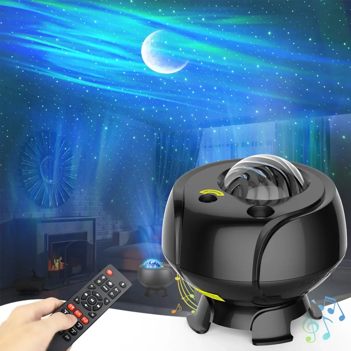 Starfield Galaxy Lautsprecher Lichtprojektor | Karnz