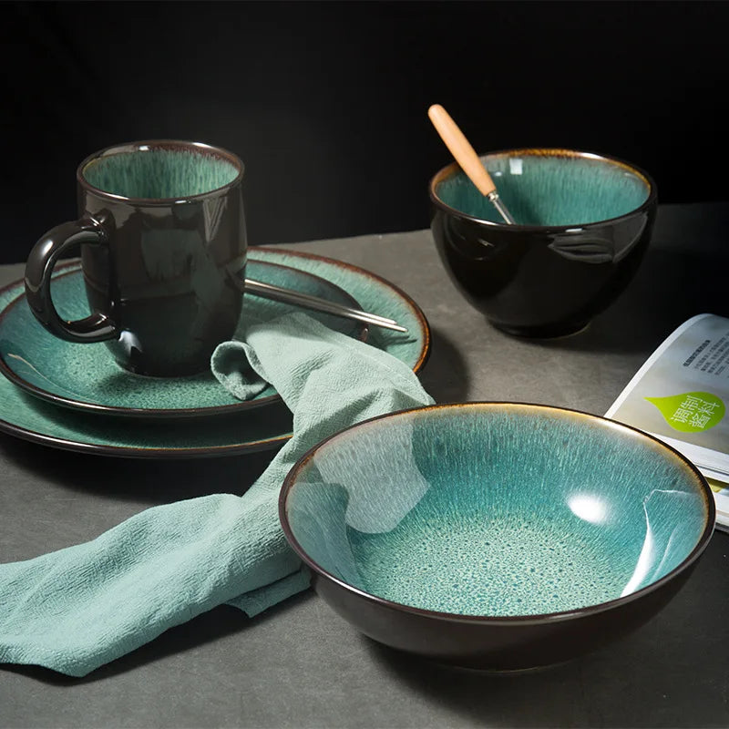 Coimbra Glaze 5-teilige Geschirrset Karnz