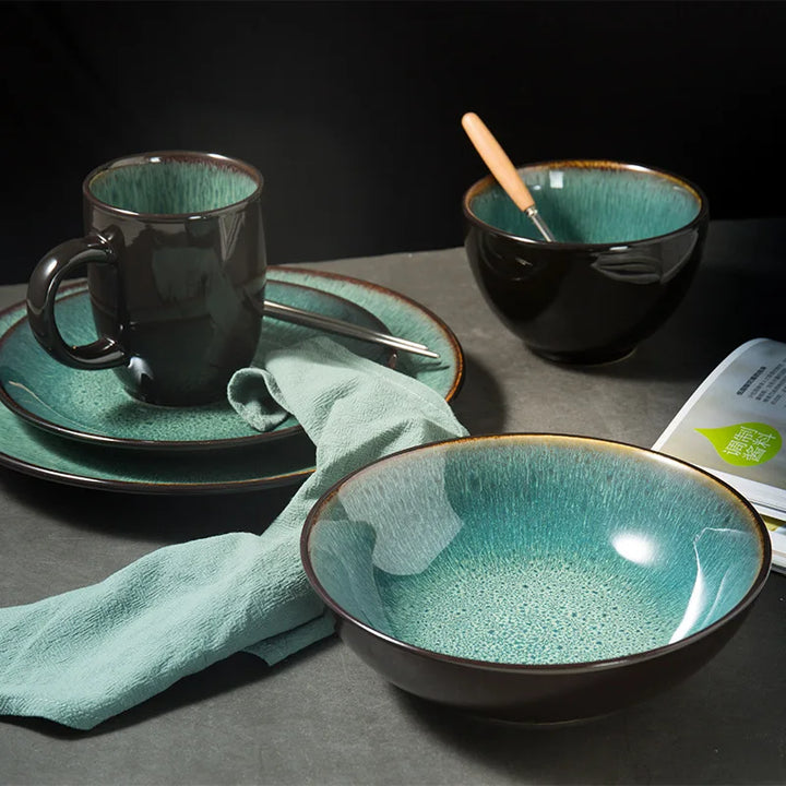 Coimbra Glaze 5-teilige Geschirrset Karnz