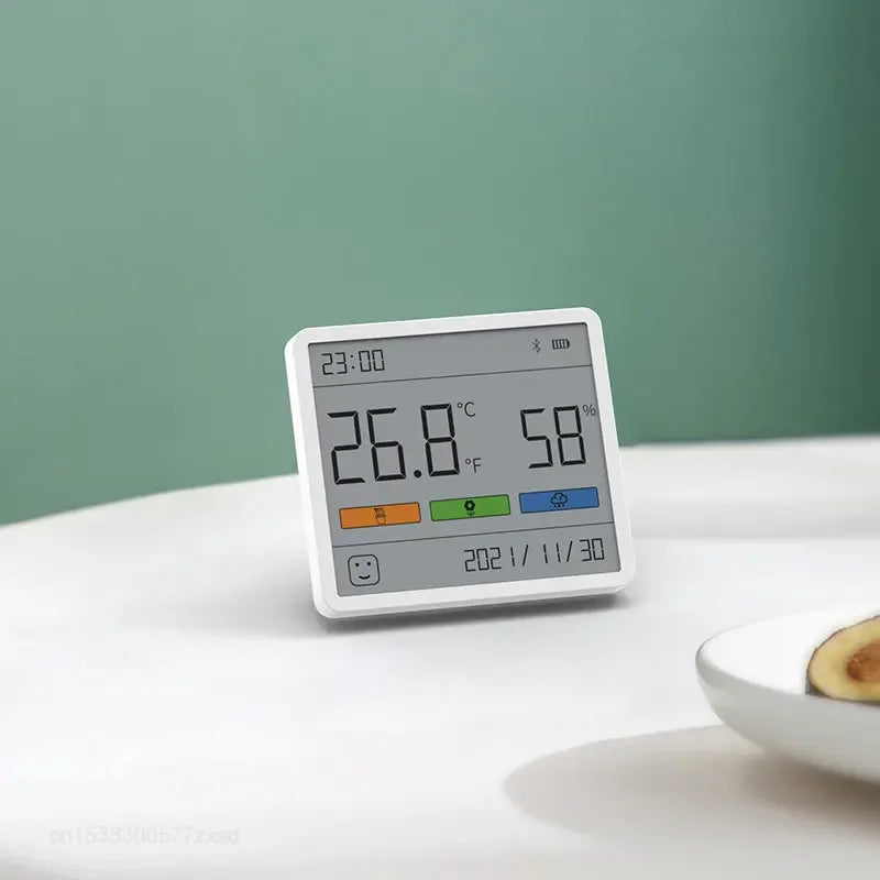 All-in-One Indoor-Hygrometer-Uhr Digitalthermometer | Karnz