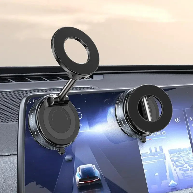 Magnetische Handyhalterung | Mit Vakuum-Saugnapf | 360° verstellbar | Karnz