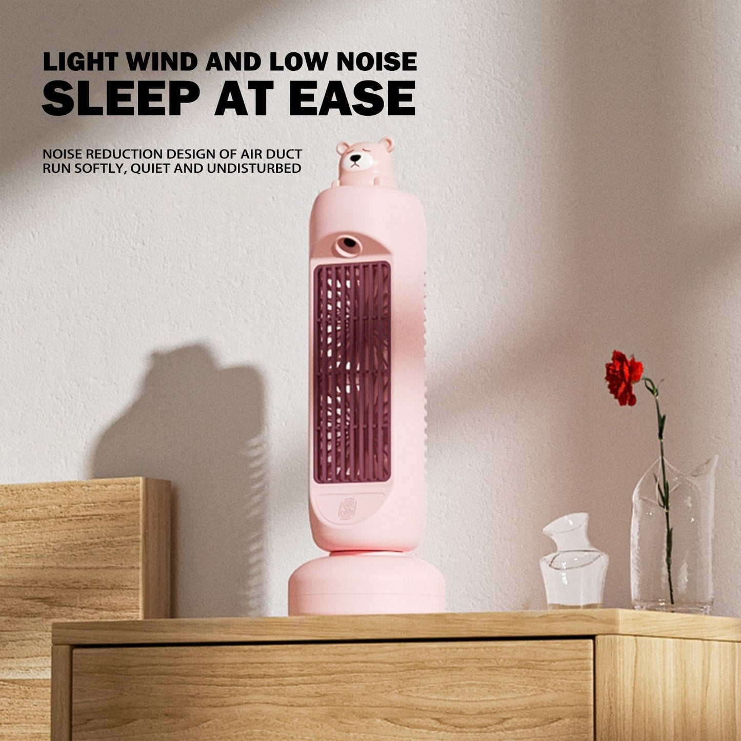 Mini Bear Air Cooler Humidifier Fan | Karnz