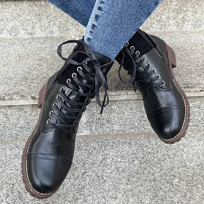 Amalthea Vintage Knöchelstiefel