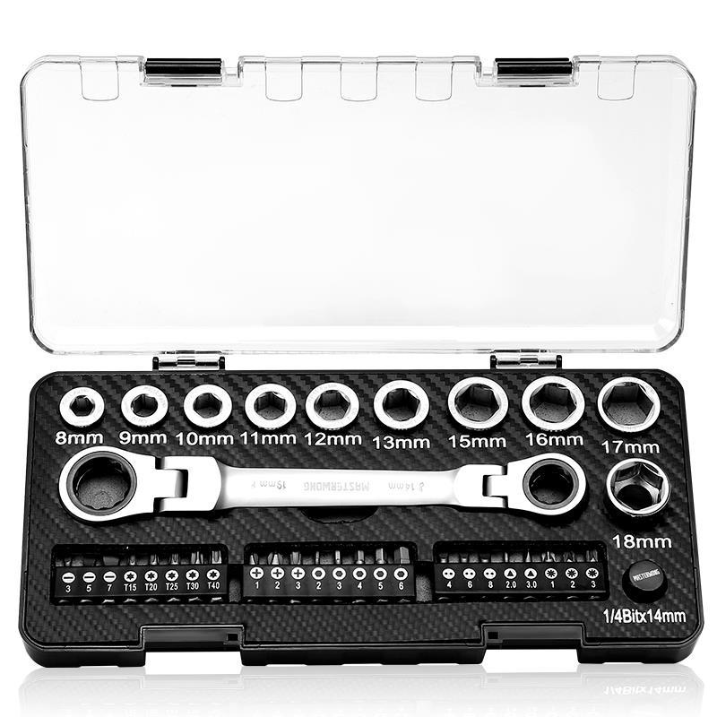 Ratchet-Tastic Master Multitool Schraubenschlüssel Set | Karnz