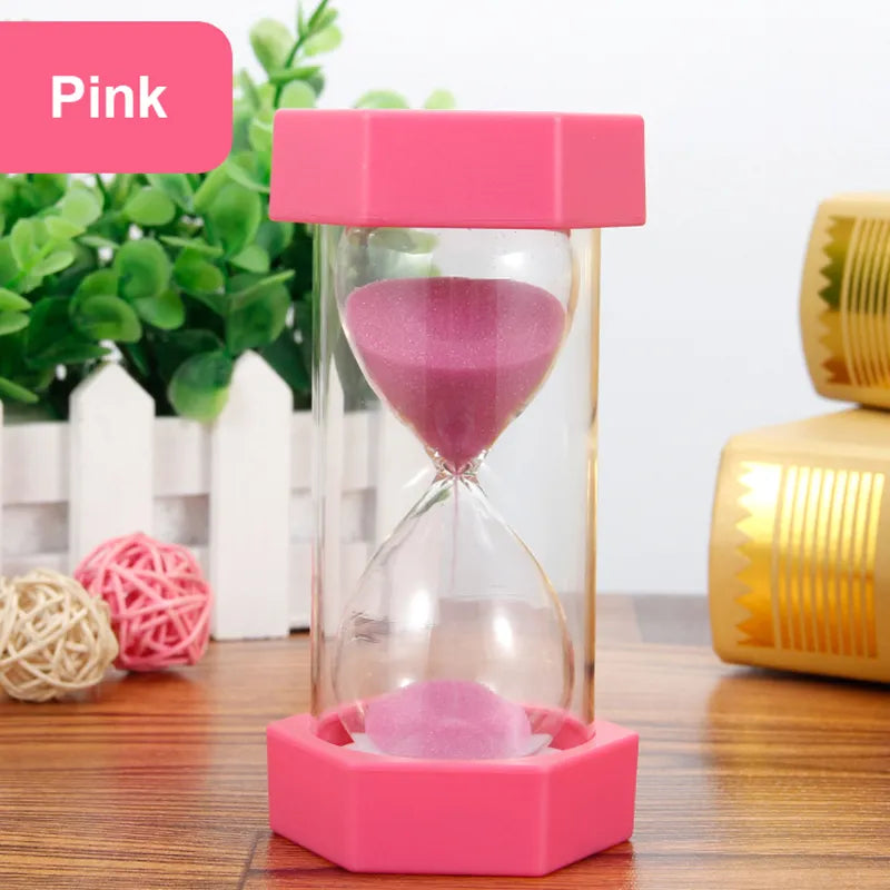 Hexagonale Dekorative Sanduhr – Mehrere Zeitoptionen und Farben | Karnz