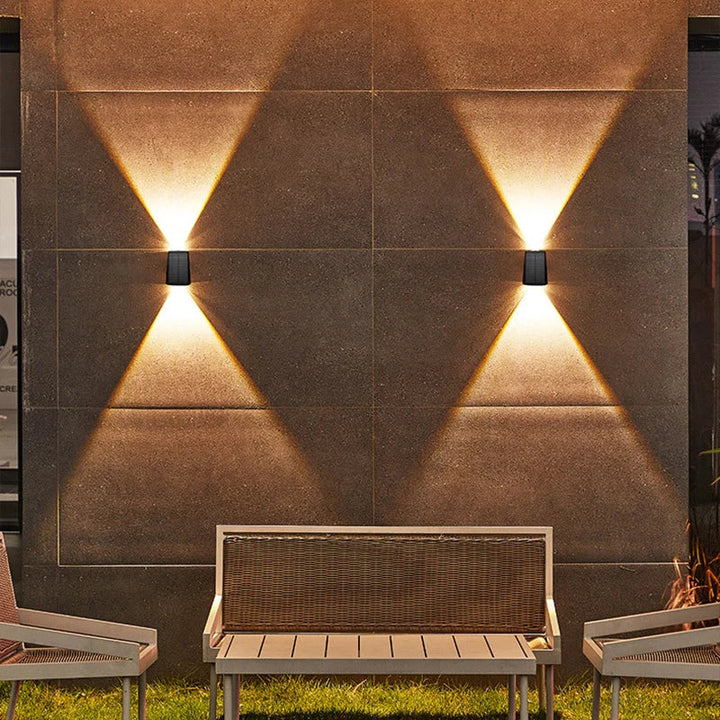 Solar LED Wandlicht Karnz