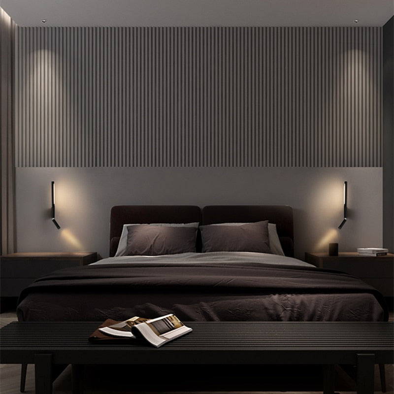 Nachttisch 330-Grad drehende Wandlampe