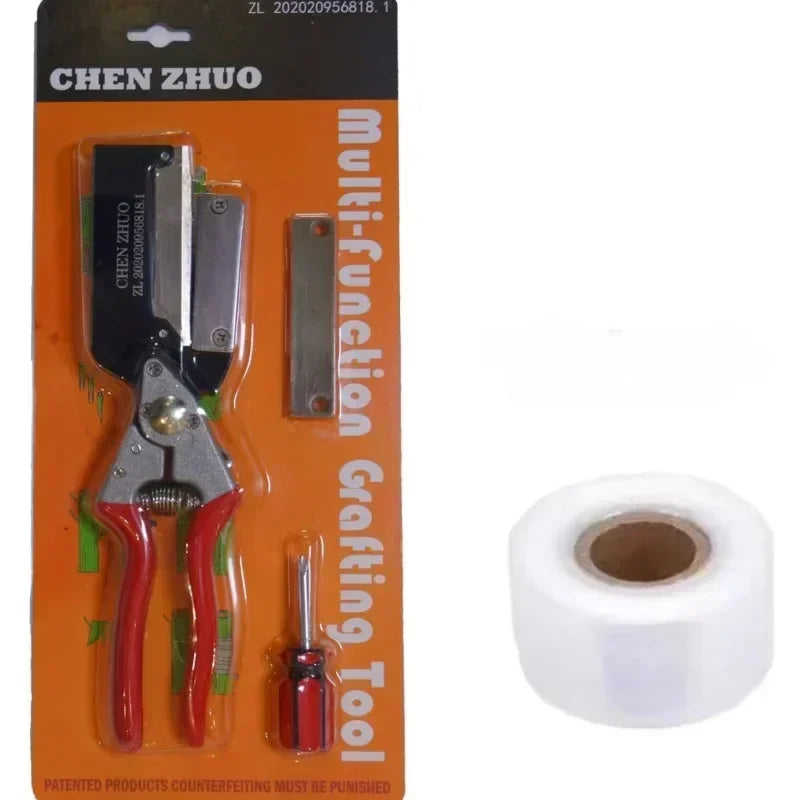 Karnz | Graftorio Grafting Knife for Fruit Trees | For Branches up to Ø 1.8 cm | Aluminium Alloy | Precise Grafting & Cutting