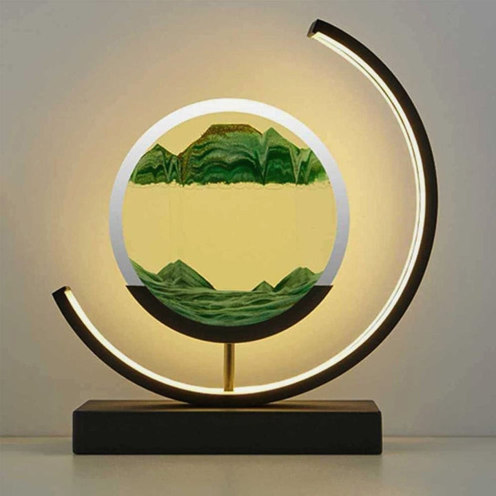 LED-Lampe 3D Luxus Strahlende Atmosphäre Einzigartiges Design | Karnz
