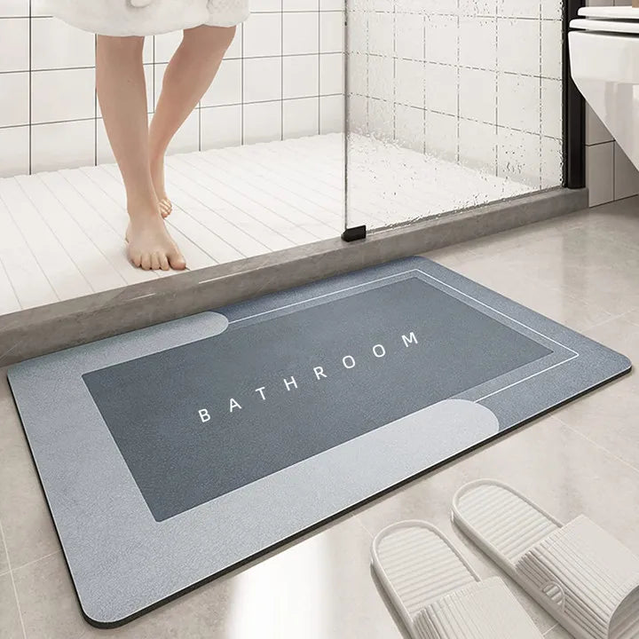 WasserShield | Hochabsorbierende Rutschfeste Badezimmermatte