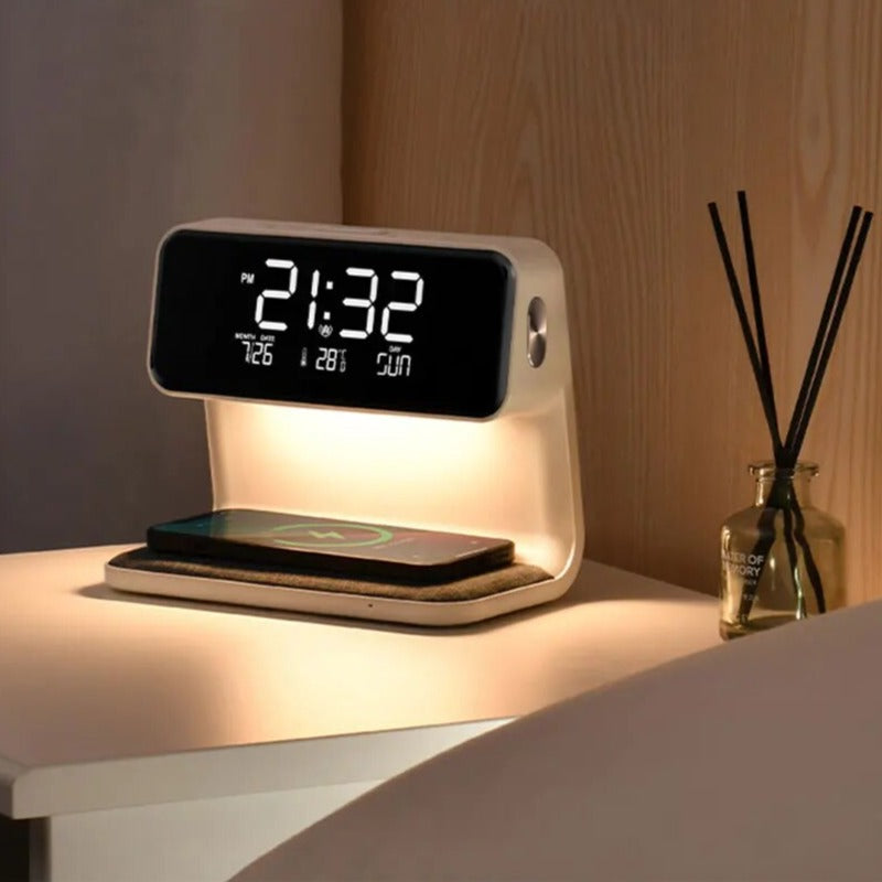Lampe mit Uhrzeit 3 in 1 | Karnz
