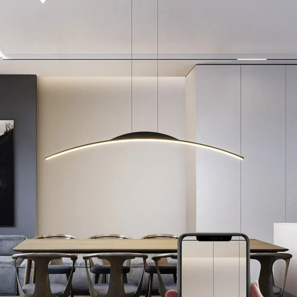 Karnz | Moderne LED-Hängelampe für Esszimmer, Küche und Wohnzimmer