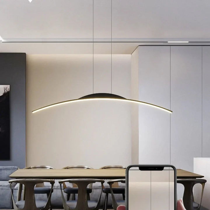 Karnz | Moderne LED-Hängelampe für Esszimmer, Küche und Wohnzimmer