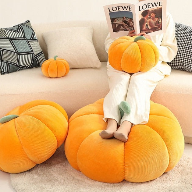 Fluffy Pumpkin Kissen | Karnz
