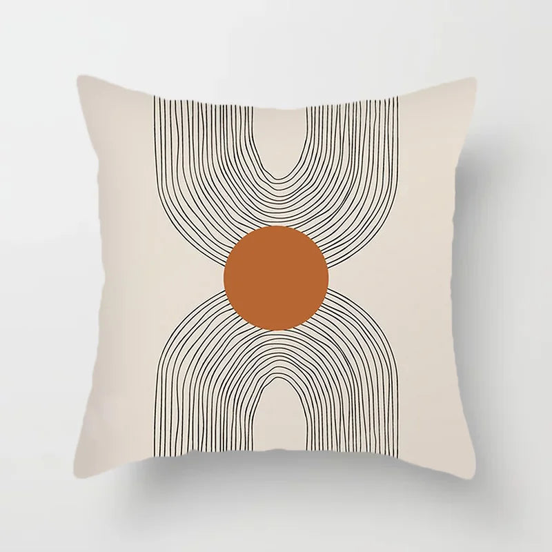 Moderne Kunst Abstraktes Muster Dekokissenbezüge Kreative Linien Sofa Stuhl Kissenhüllen Dekokissen Fall Home Office Dekor | Karnz