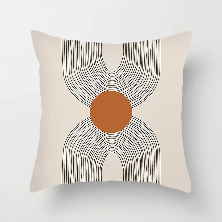 Moderne Kunst Abstraktes Muster Dekokissenbezüge Kreative Linien Sofa Stuhl Kissenhüllen Dekokissen Fall Home Office Dekor | Karnz