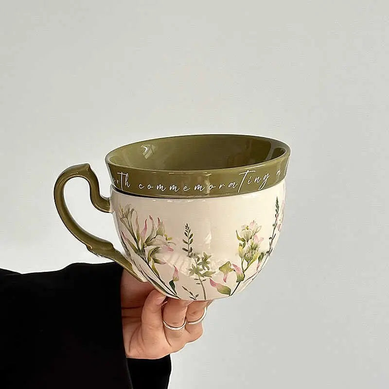 Flüsternde Wiesenblumen Tasse